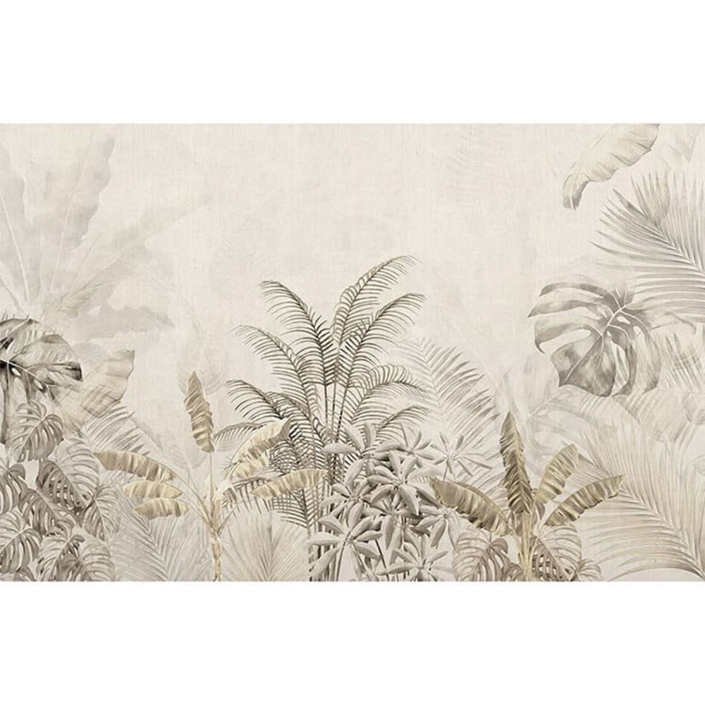 Papel pintado autoadhesivo tropical beige 400x260cm - Maisons du Monde