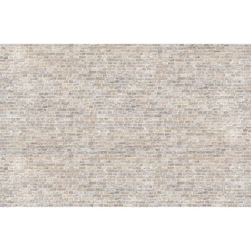 Papel pintado autoadhesivo ladrillos beige 400x300cm - Maisons du Monde