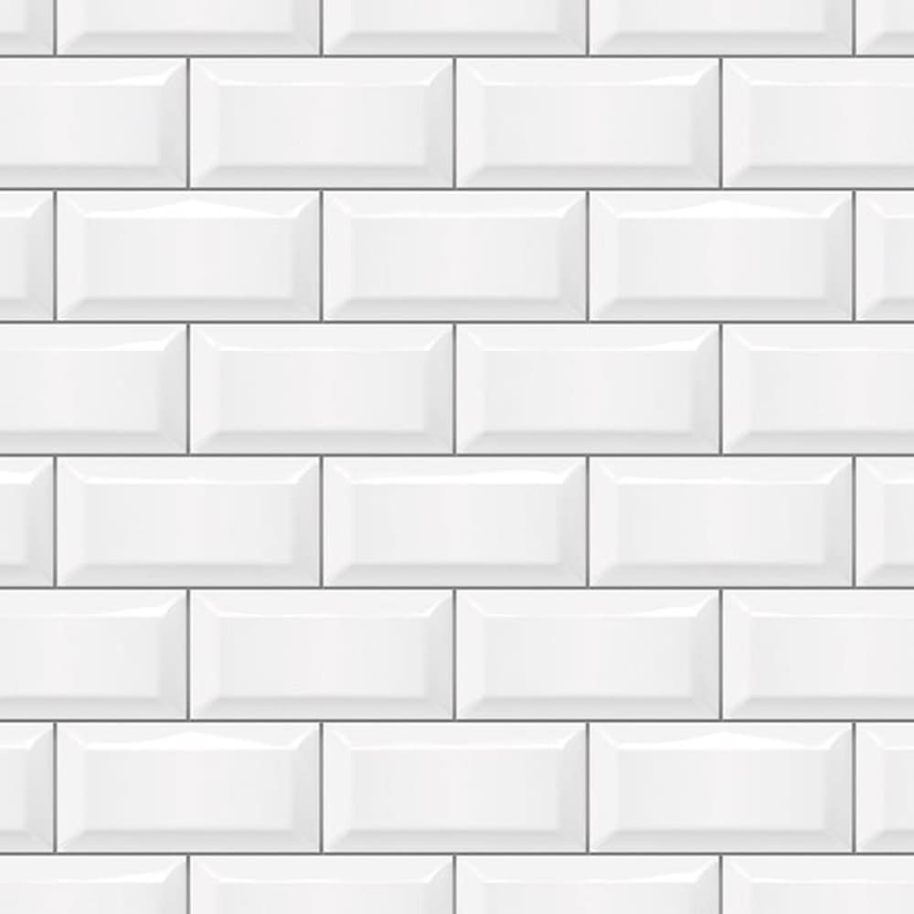 Papel pintado autoadhesivo ladrillo loseta 65x260cm - Maisons du Monde
