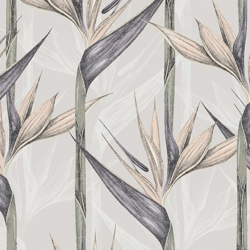 Papel pintado autoadhesivo estampado flores 65x260cm - Maisons du Monde