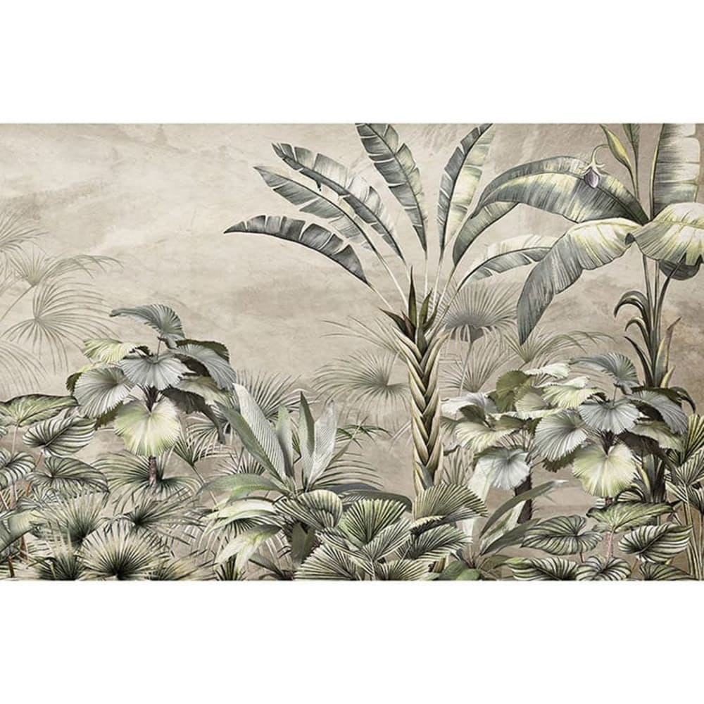 Papel pintado autoadhesivo estampado selva 400x260cm - Maisons du Monde