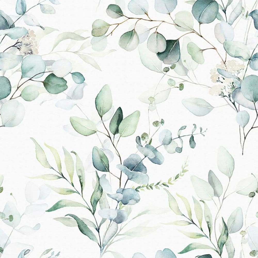 Papel pintado autoadhesivo hojas verdes 65x260cm - Maisons du Monde