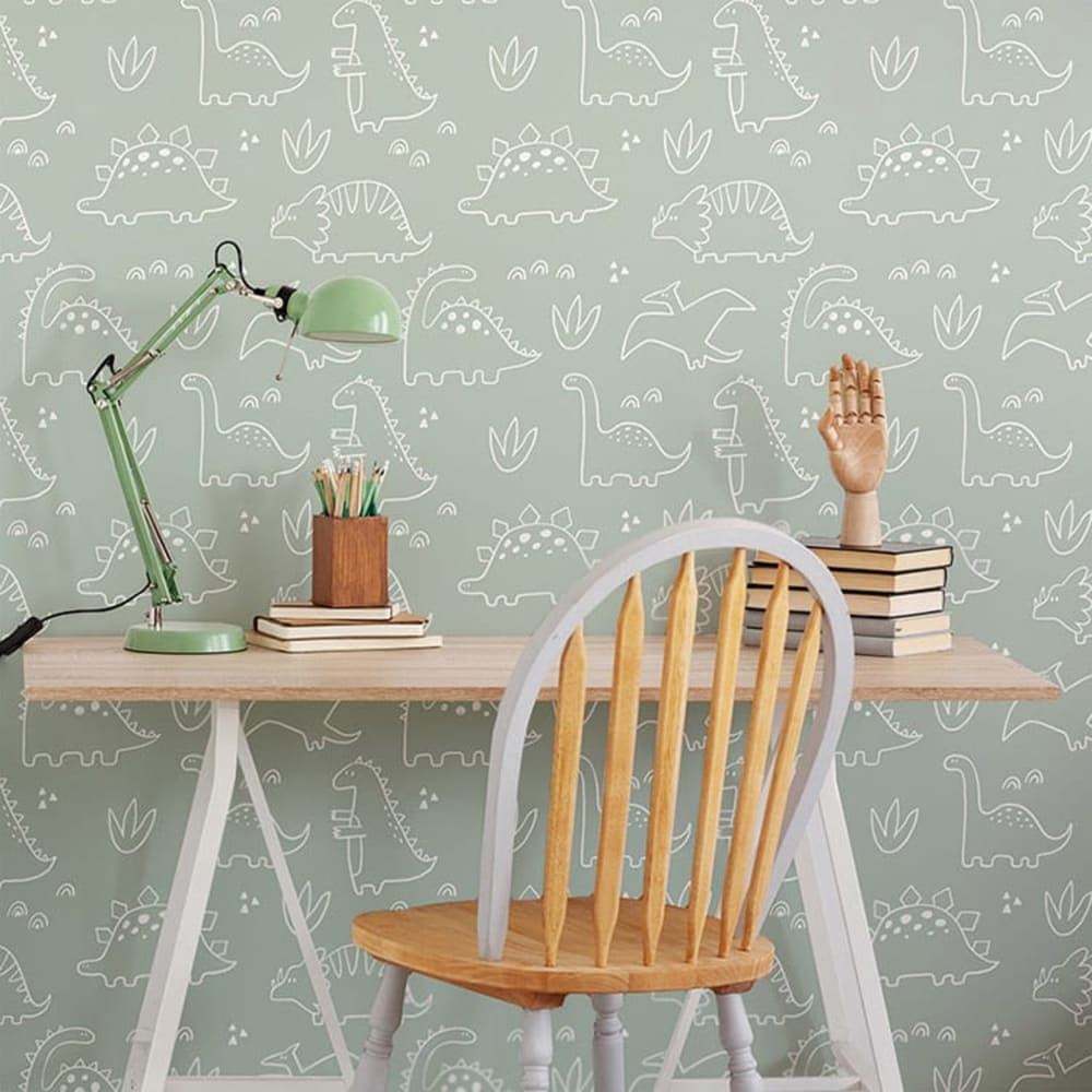 Papel pintado autoadhesivo dinosaurios 65x300cm