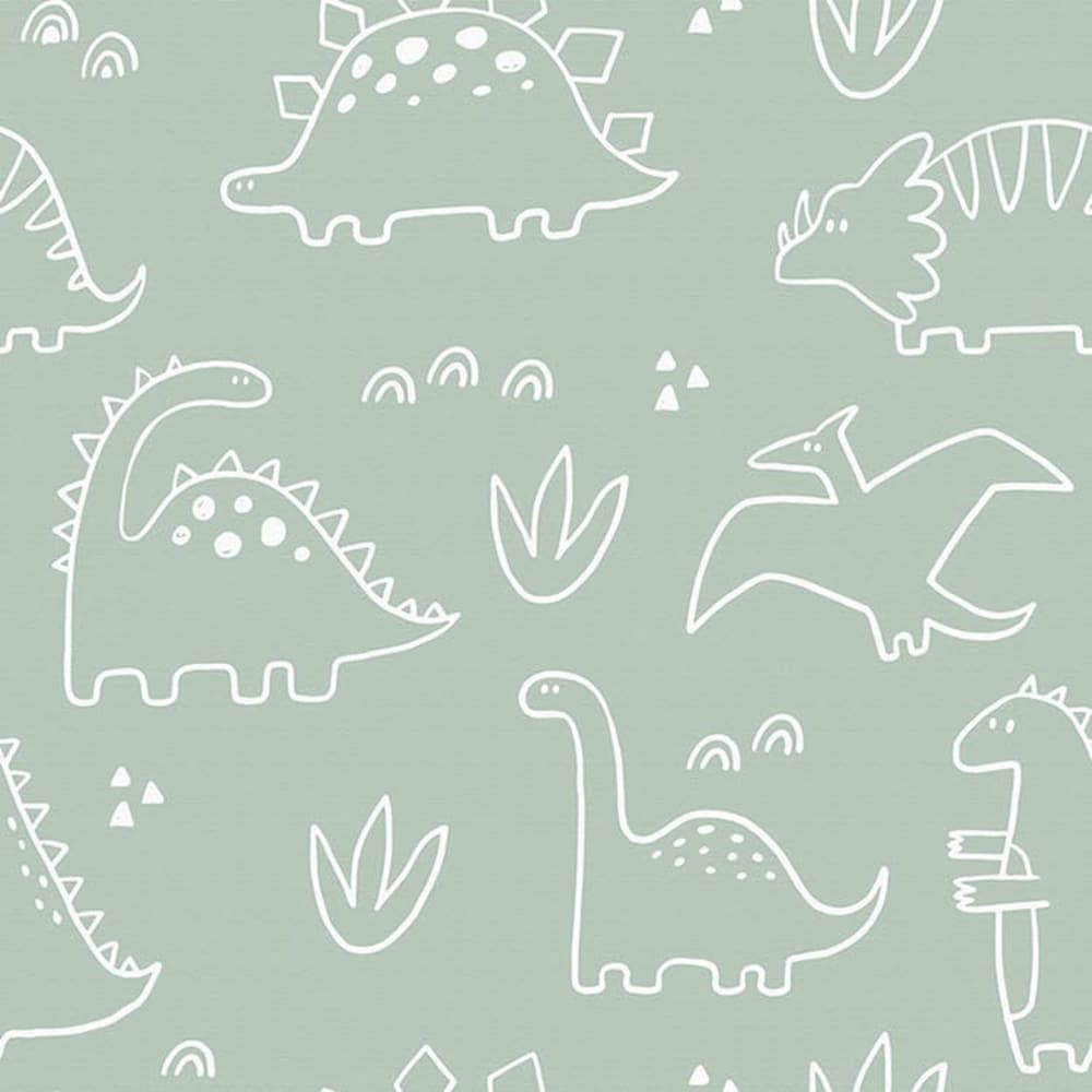 Papel pintado autoadhesivo dinosaurios 65x300cm - Maisons du Monde