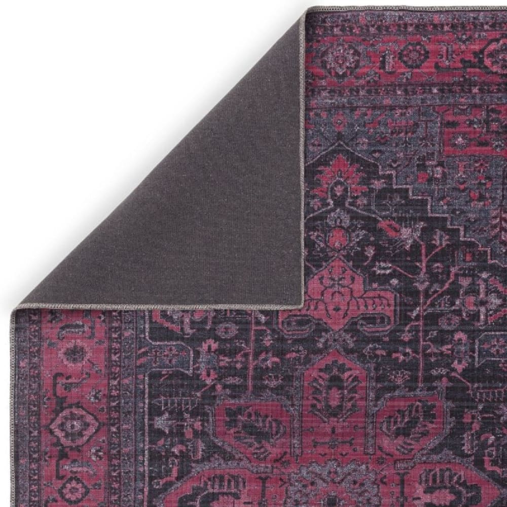 Tapis de salon moderne rouge 120x170 cm — vue 4