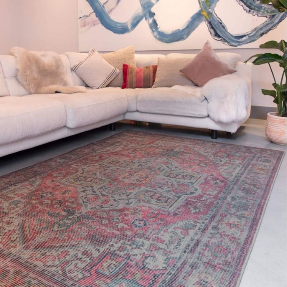 Tapis de salon moderne rouge 120x170 cm - Maisons du Monde