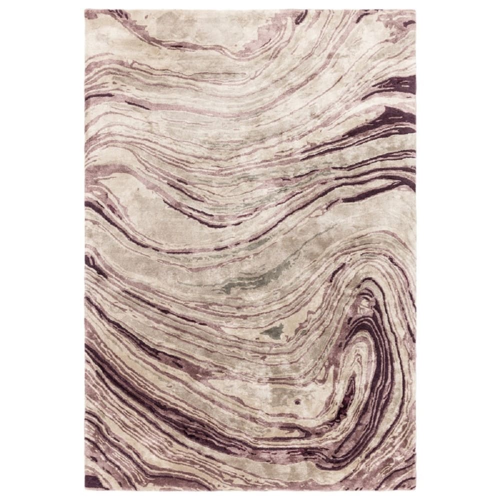 Tapis de salon en Viskoseviolet 120x170 cm
