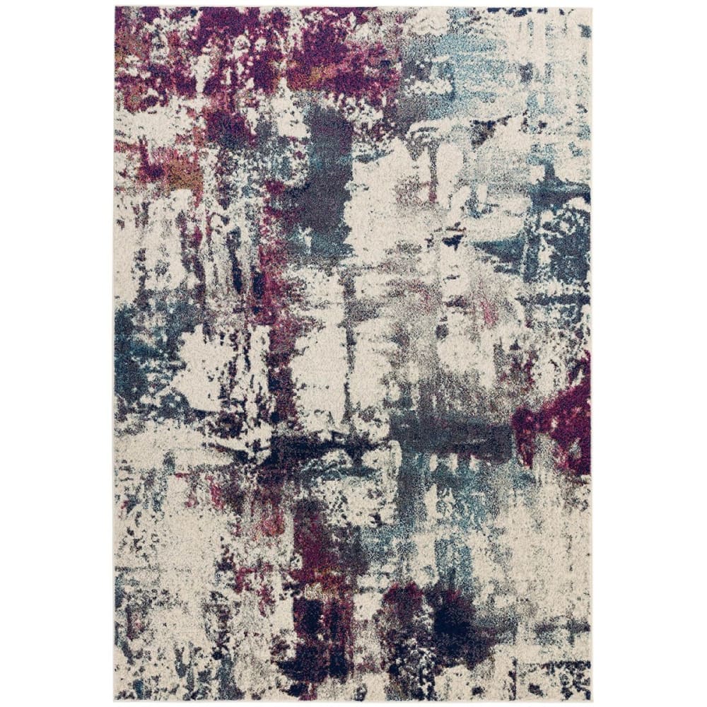 Tapis de salon moderne violet 120x170 cm