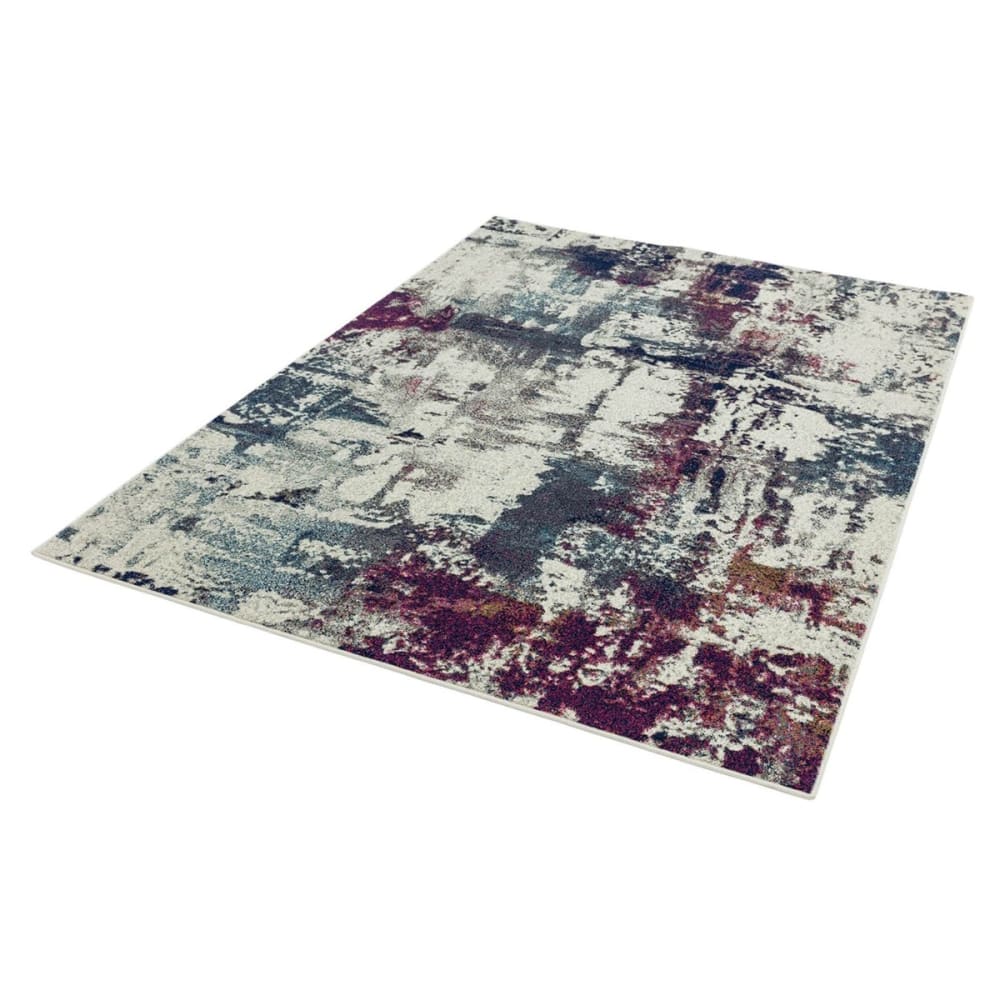 Tapis de salon moderne violet 120x170 cm — vue 3