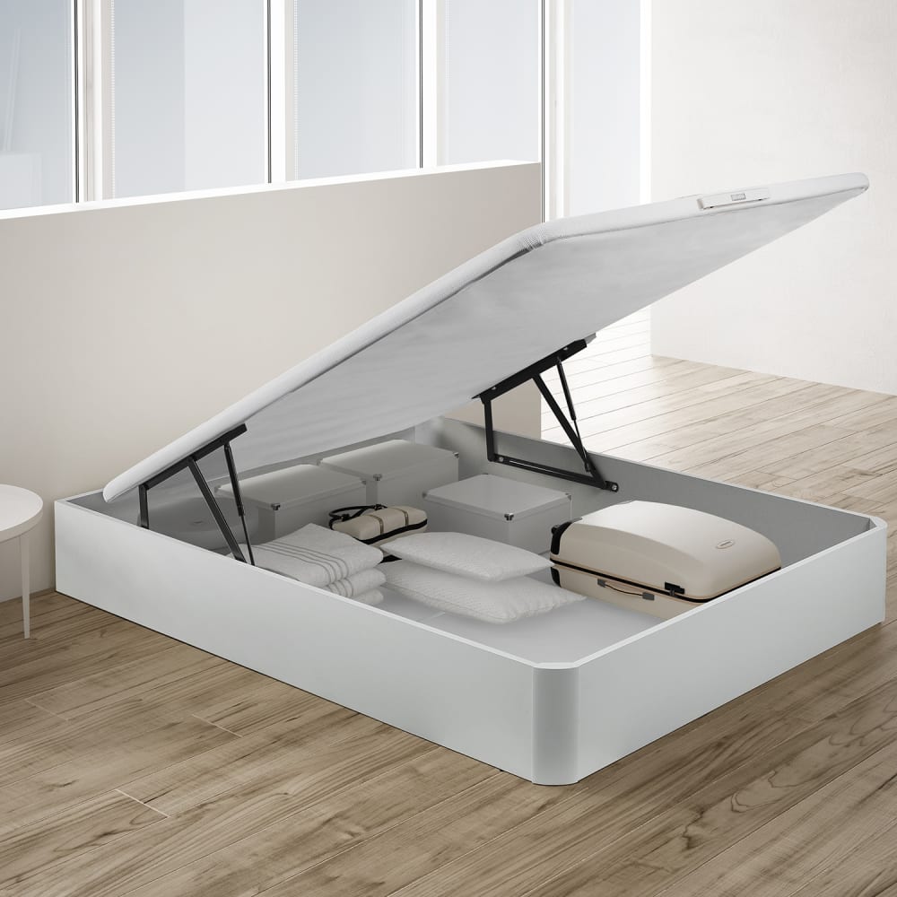 Pack colchón canapé almohada blanco 135x190 montaje retirada incluida - Maisons du Monde