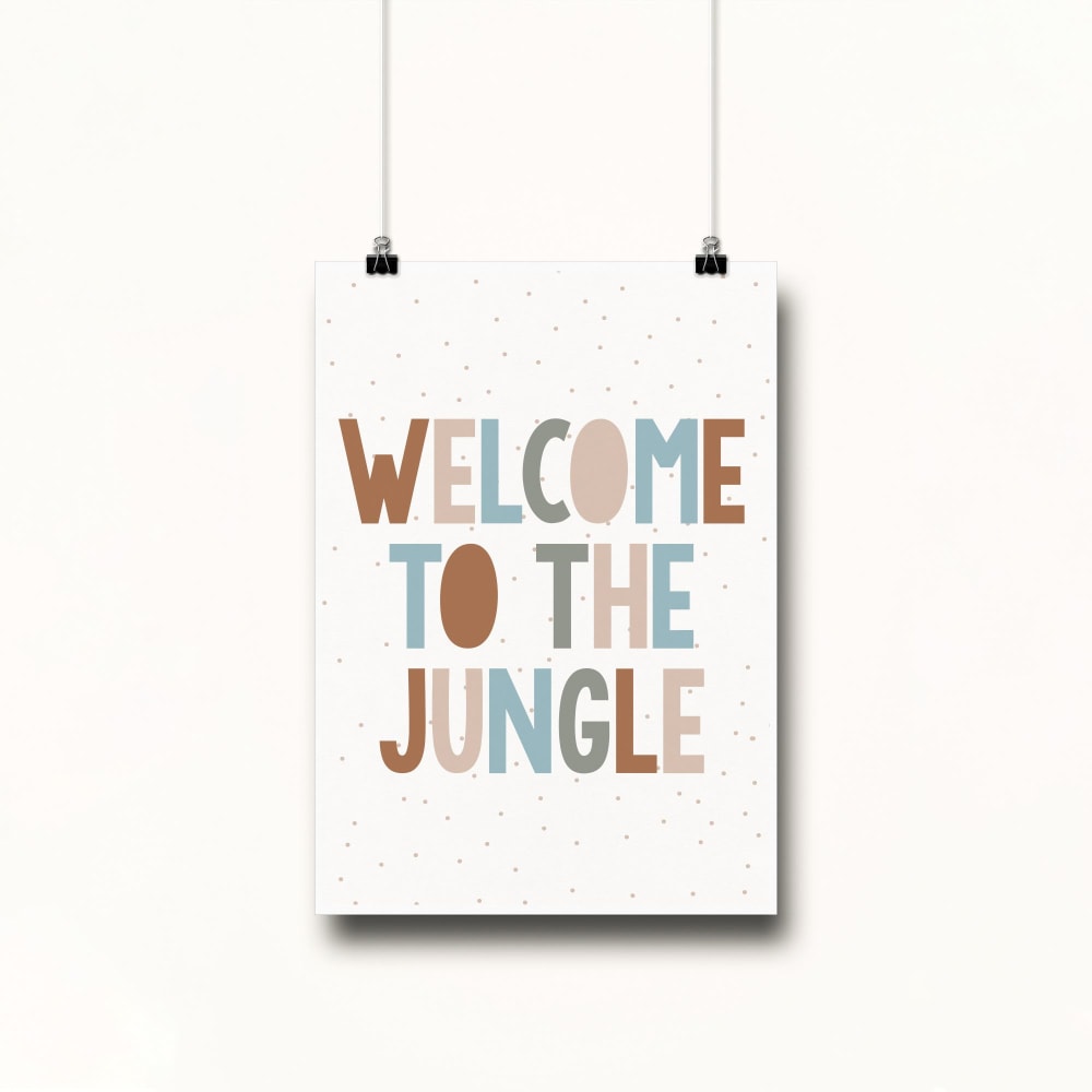 Affiche murale pour enfants Soleil beige 30x40cm (Nicolasito) - Image 2
