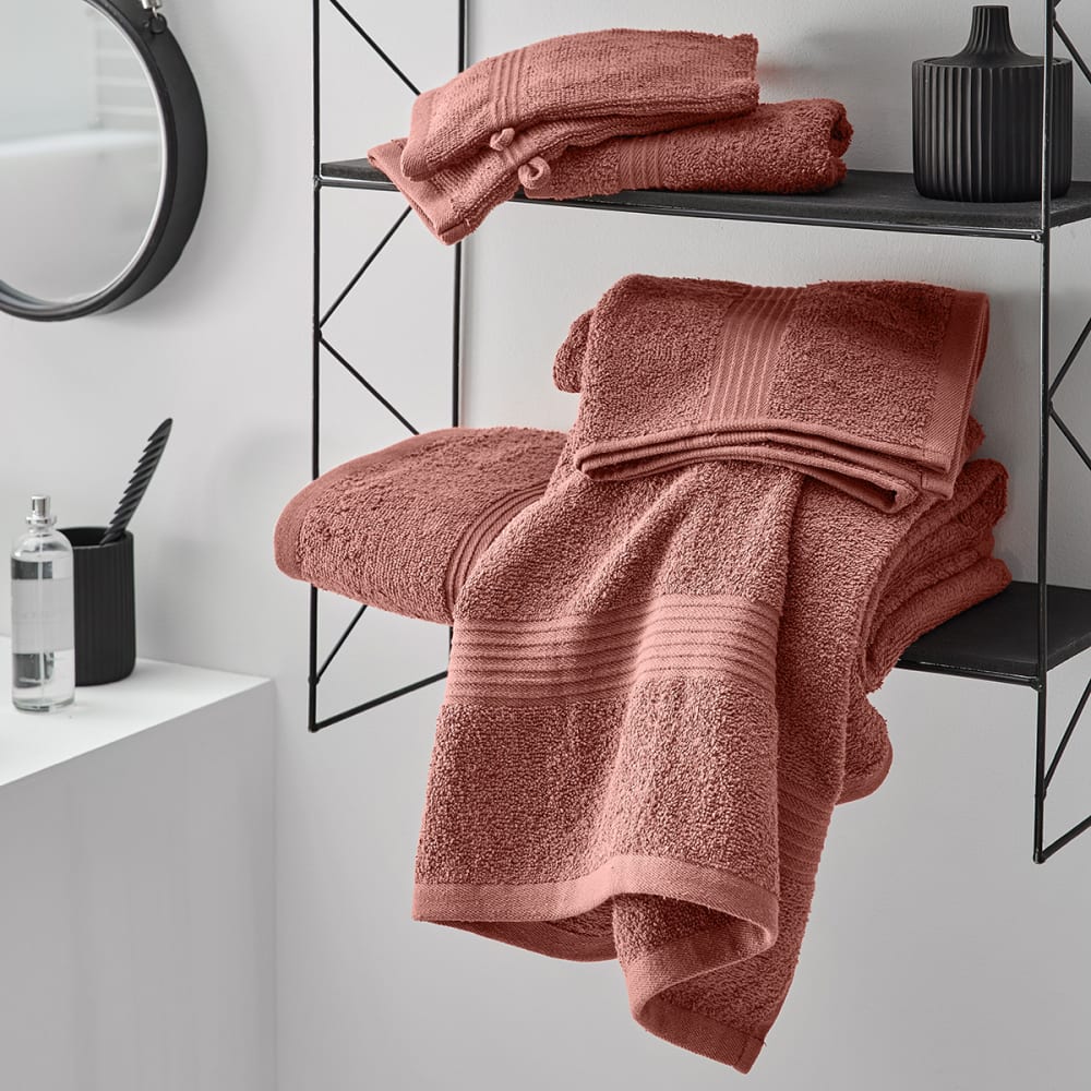 Einfaches Badetuch Baumwolle 70x130 cm - Maisons Du Monde