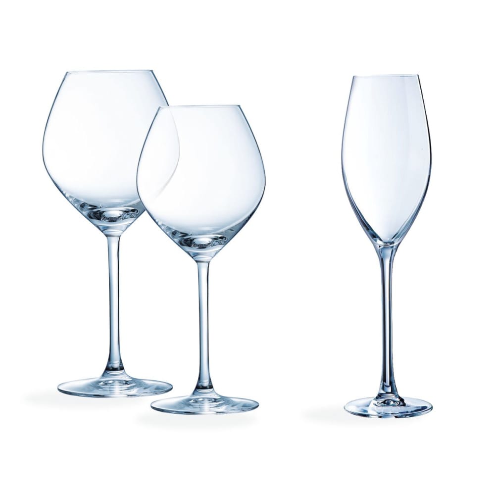 Service de 18 verres - pied