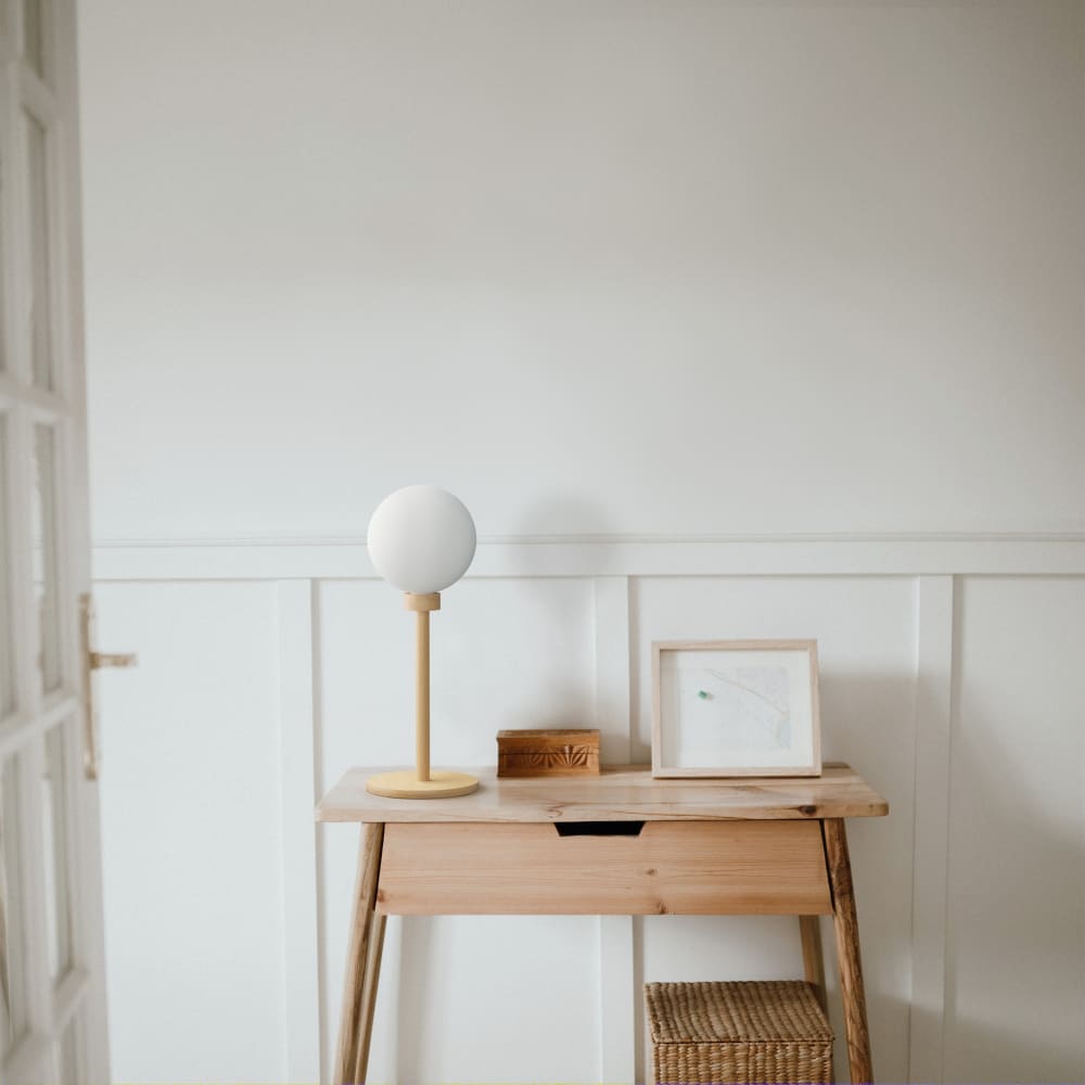 Tischlampe Bambus D 22cm - Maisons Du Monde