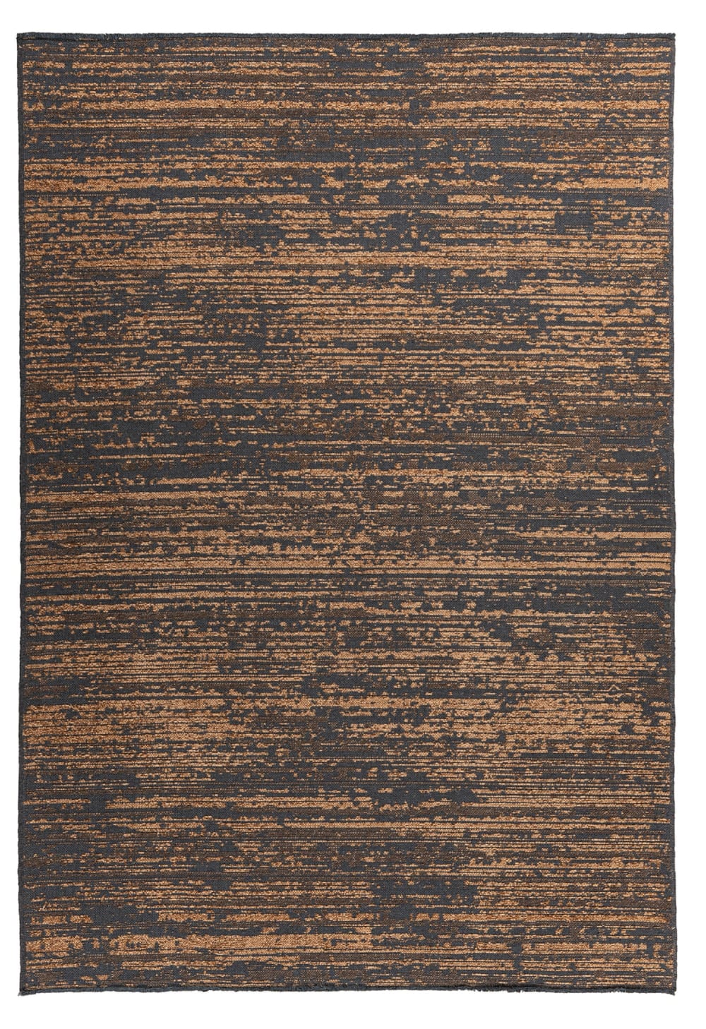 Tapis de salon moderne marron 120x170 cm