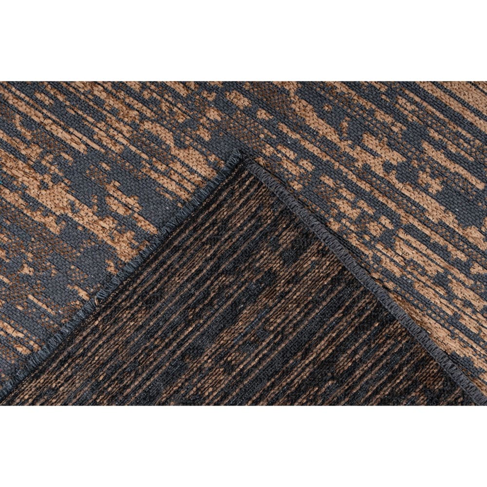 Tapis de salon moderne marron 120x170 cm — vue 4