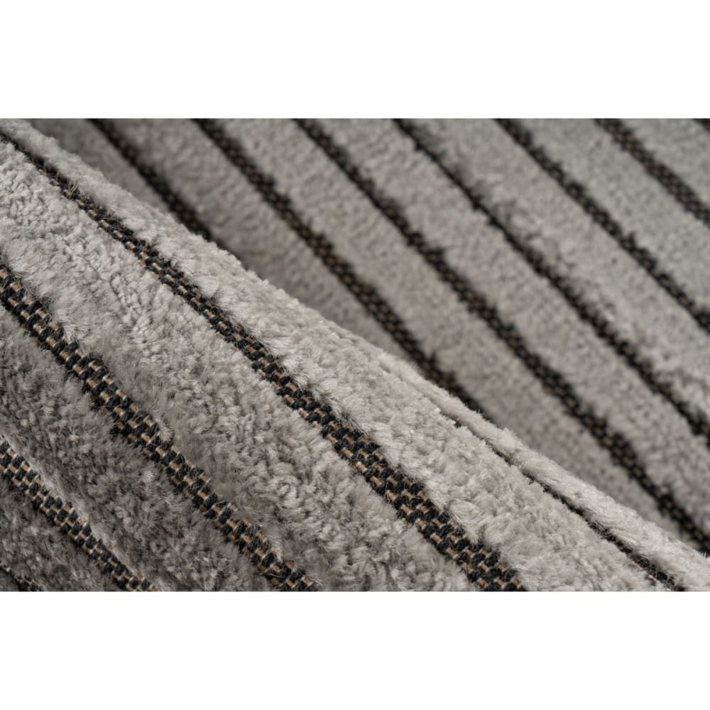 Tapis de salon moderne gris 120x170 cm — vue 4