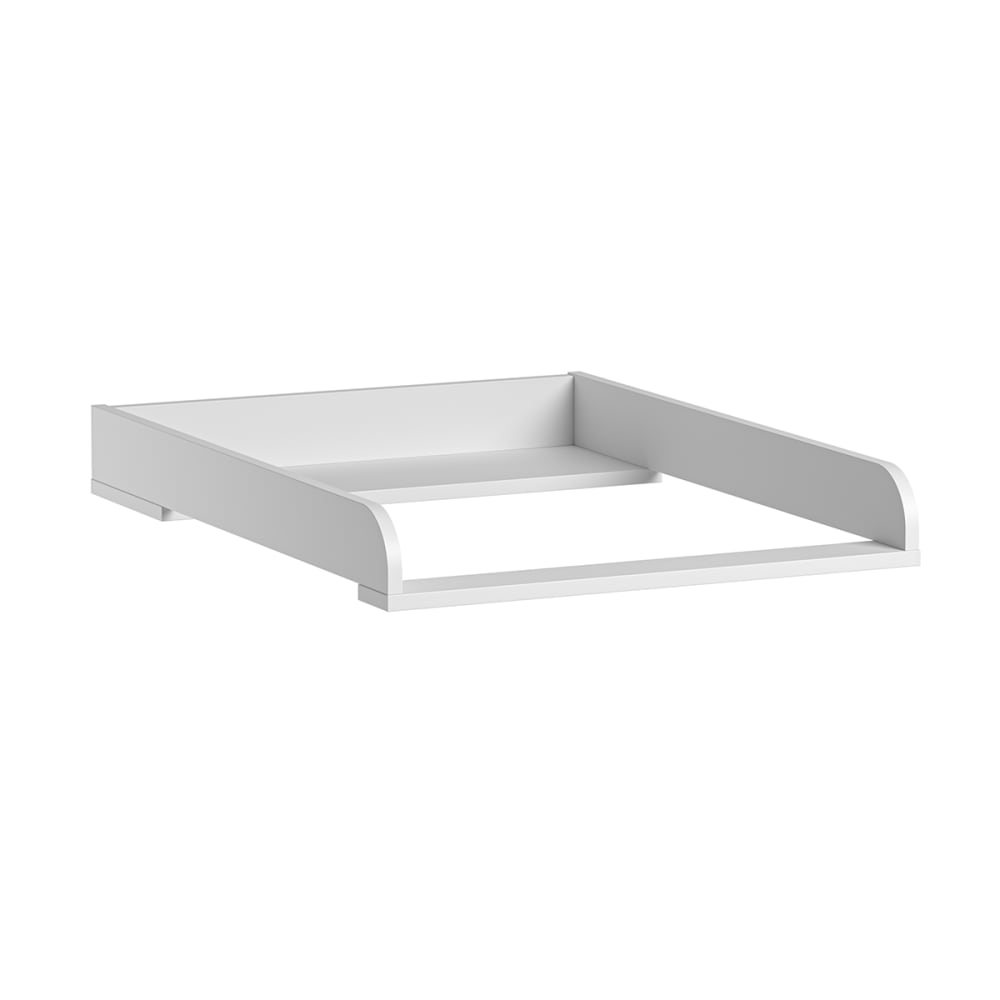Plan à langer panneaux de particules blanc