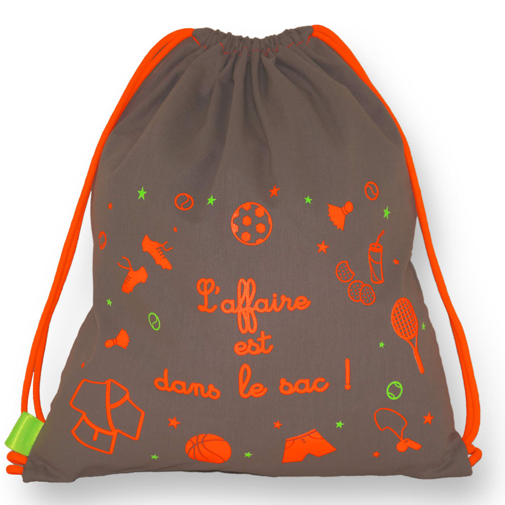 Mochila para niños marrón 37 cm