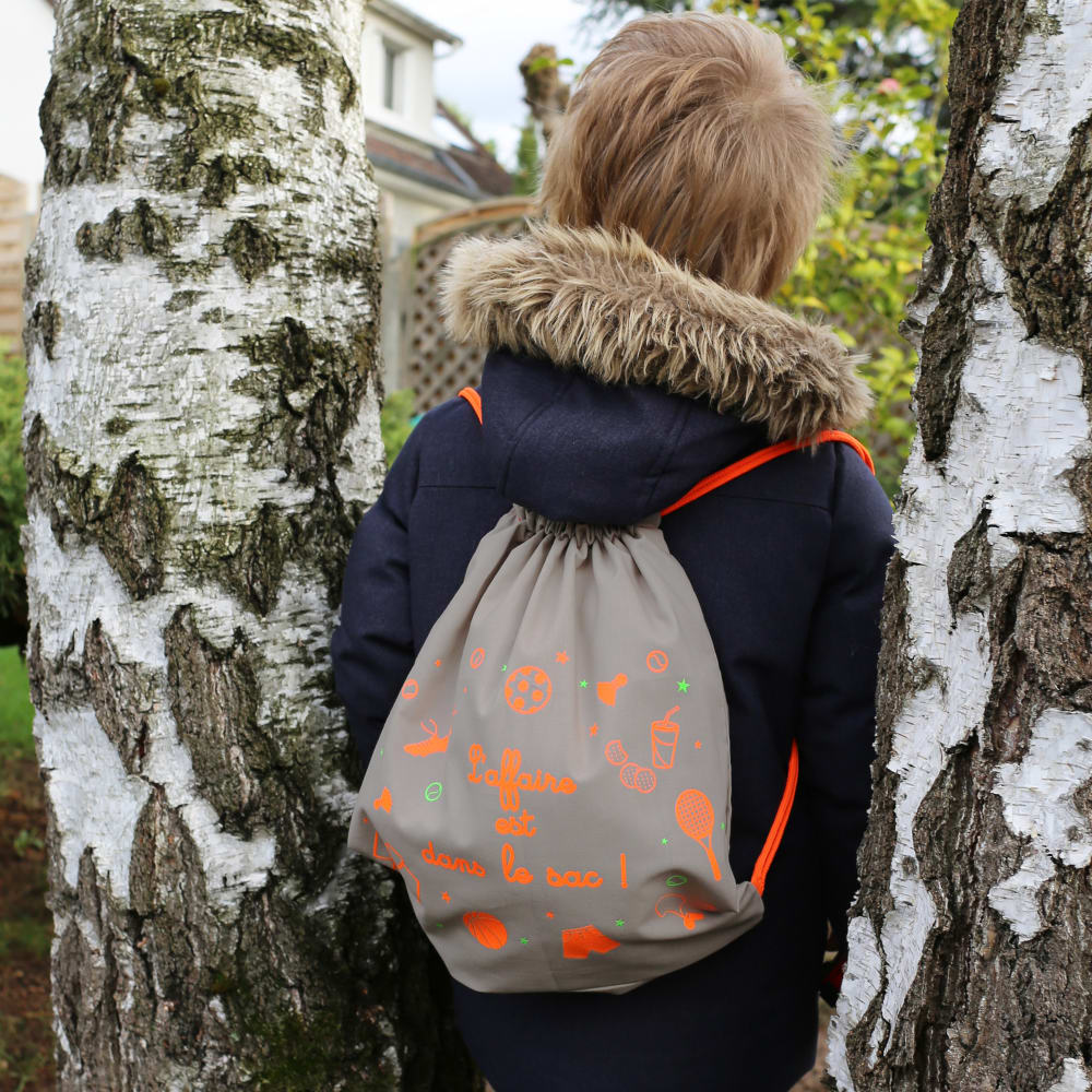 Mochila para niños beige 37 cm - Maisons du Monde