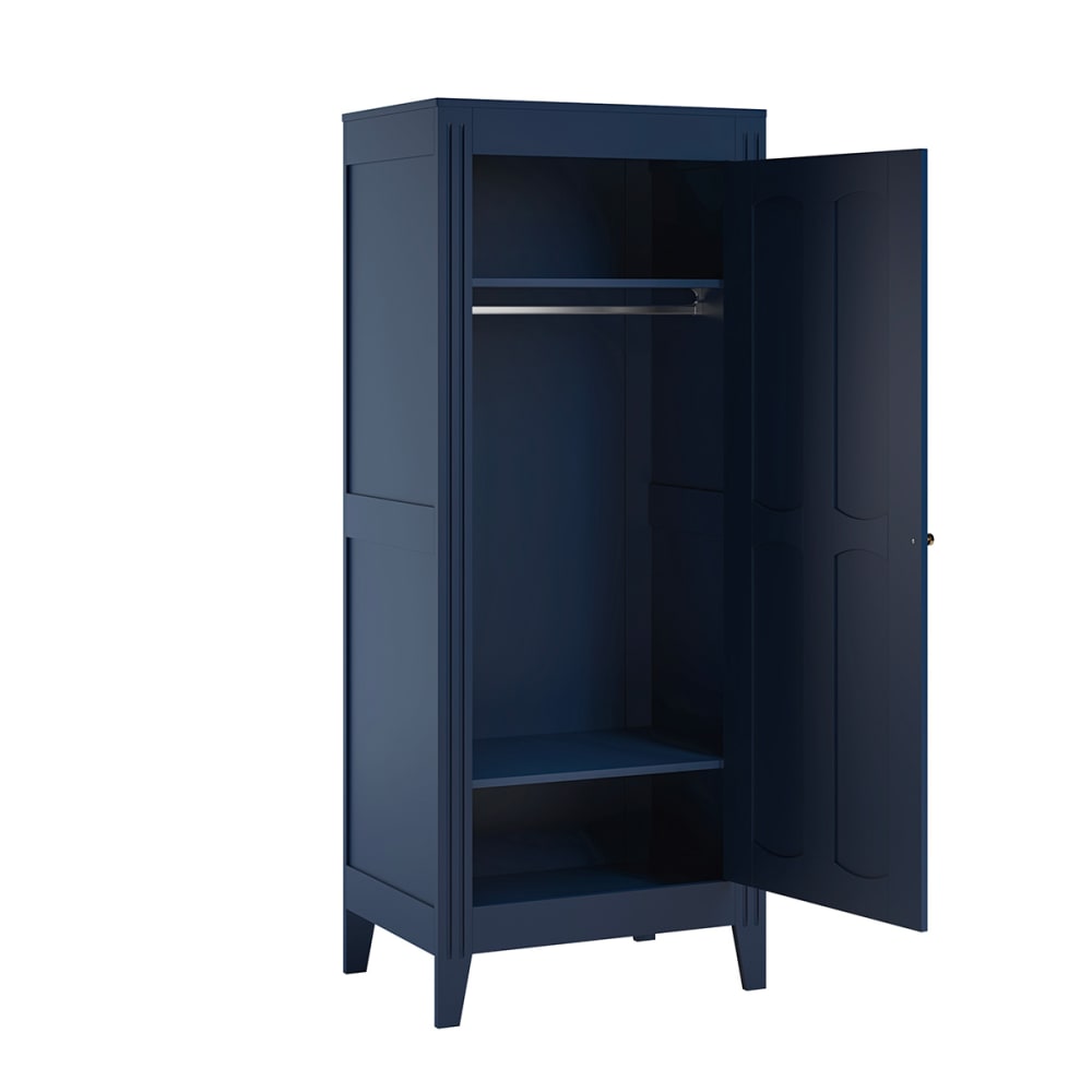 Armoire 1 porte bleu (Vox) - Image 2