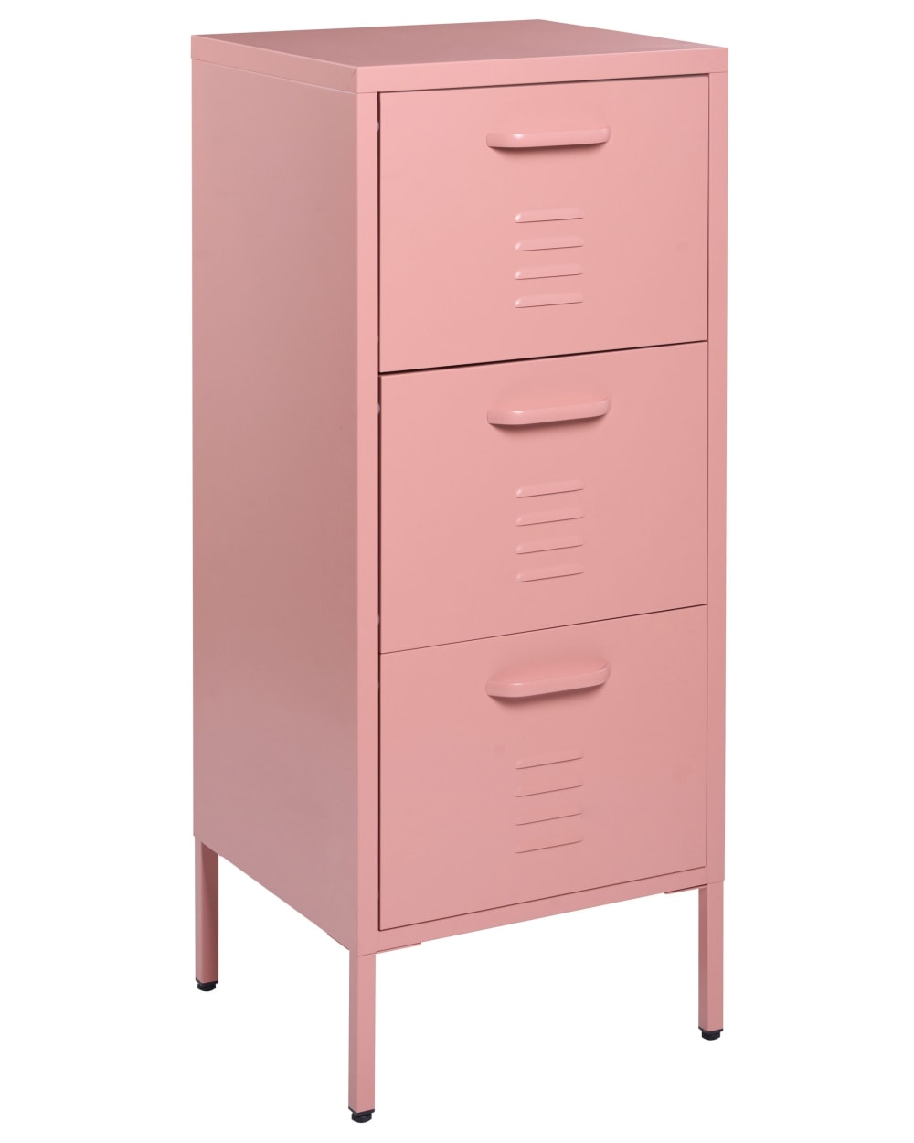 Meuble de rangement métal - rose