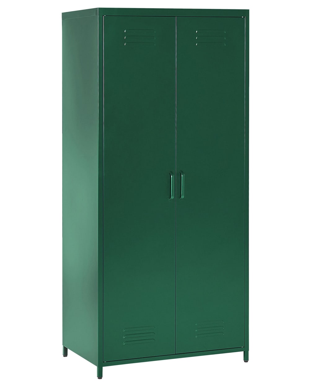 Meuble de rangement métal vert Meuble de rangement métal vert