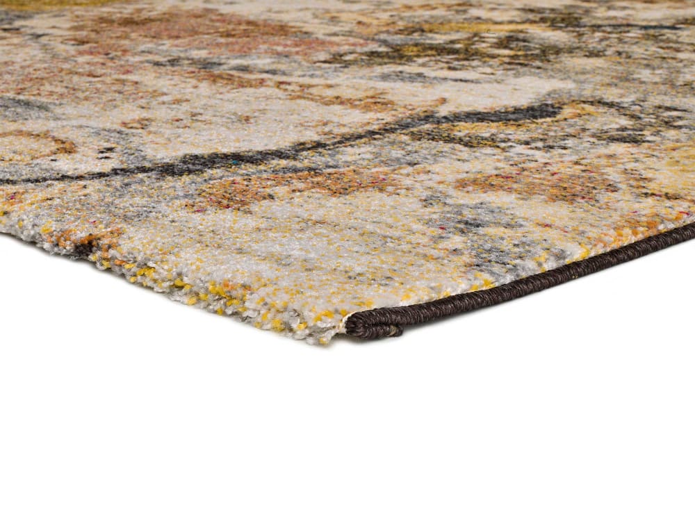 Tapis abstrait beige/multicolore 140x200 cm — vue 4