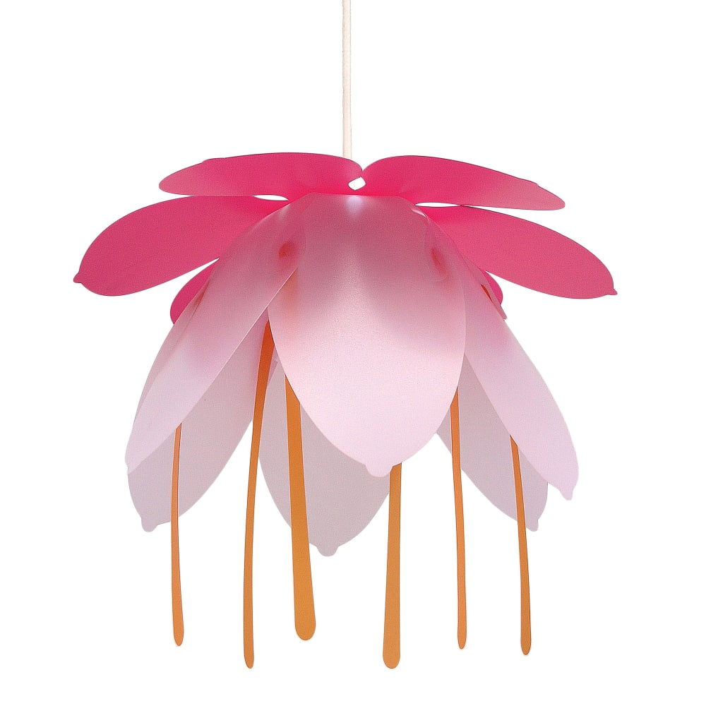 Suspension enfants Fleur Rose 38cm