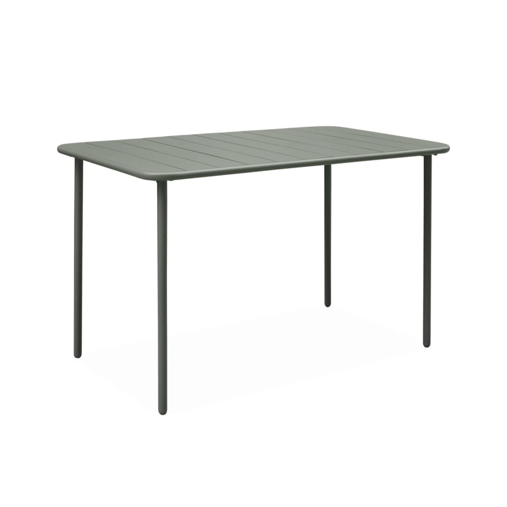 table de jardin en métal - places