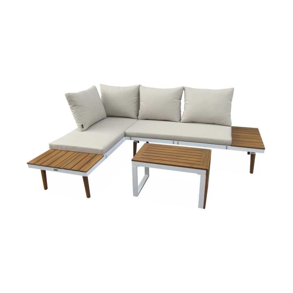 Salon de jardin modulable 4 places - Maisons du Monde