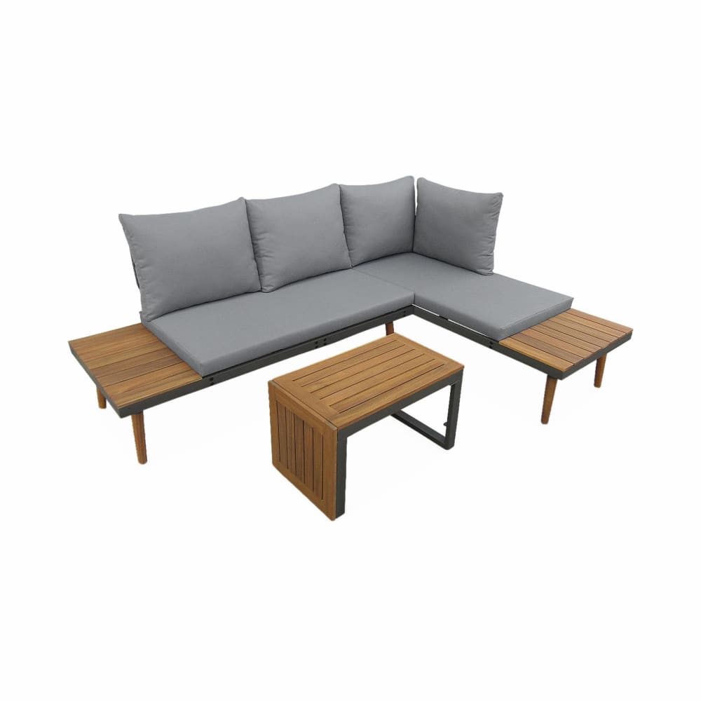 Salon de jardin modulable 4 places - Maisons du Monde
