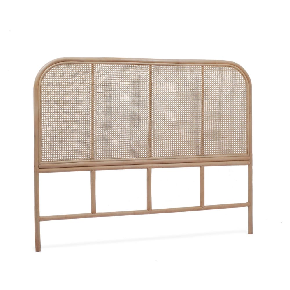 Kopfteil aus Rattan und Rattan-Geflecht Natur - Maisons Du Monde