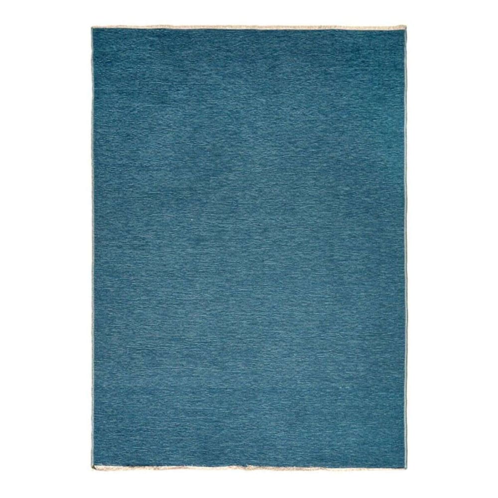 Tapis réversible vert/bleu pétrole 120x170 — vue 3