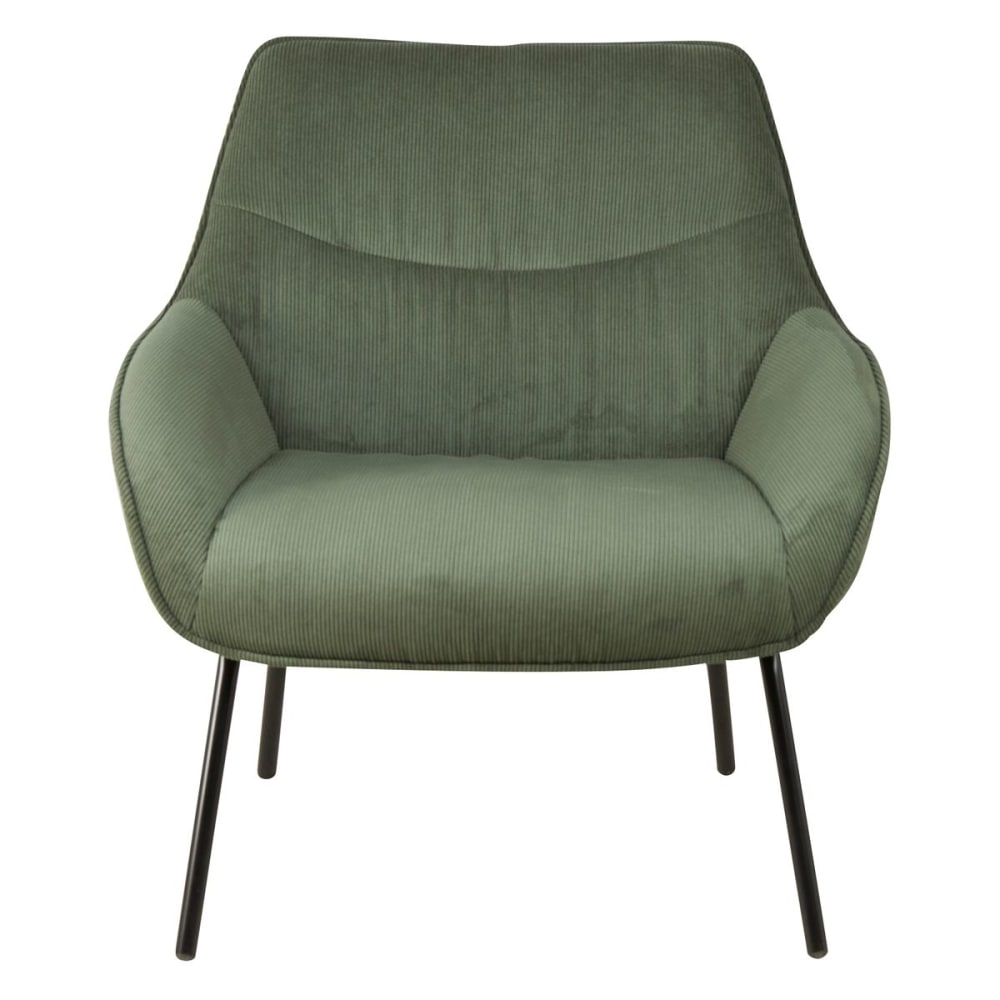 Fauteuil velours côtelé - martin