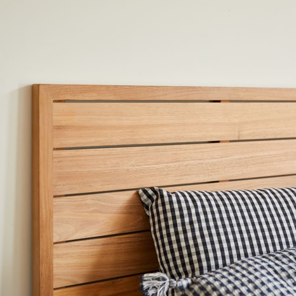 Kinder-Kopfteil aus massivem Teak 95 cm - Maisons Du Monde