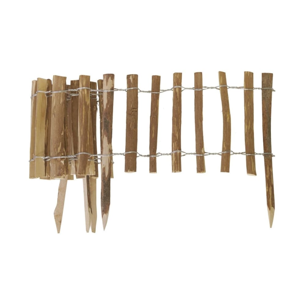 Bordure en noisetier