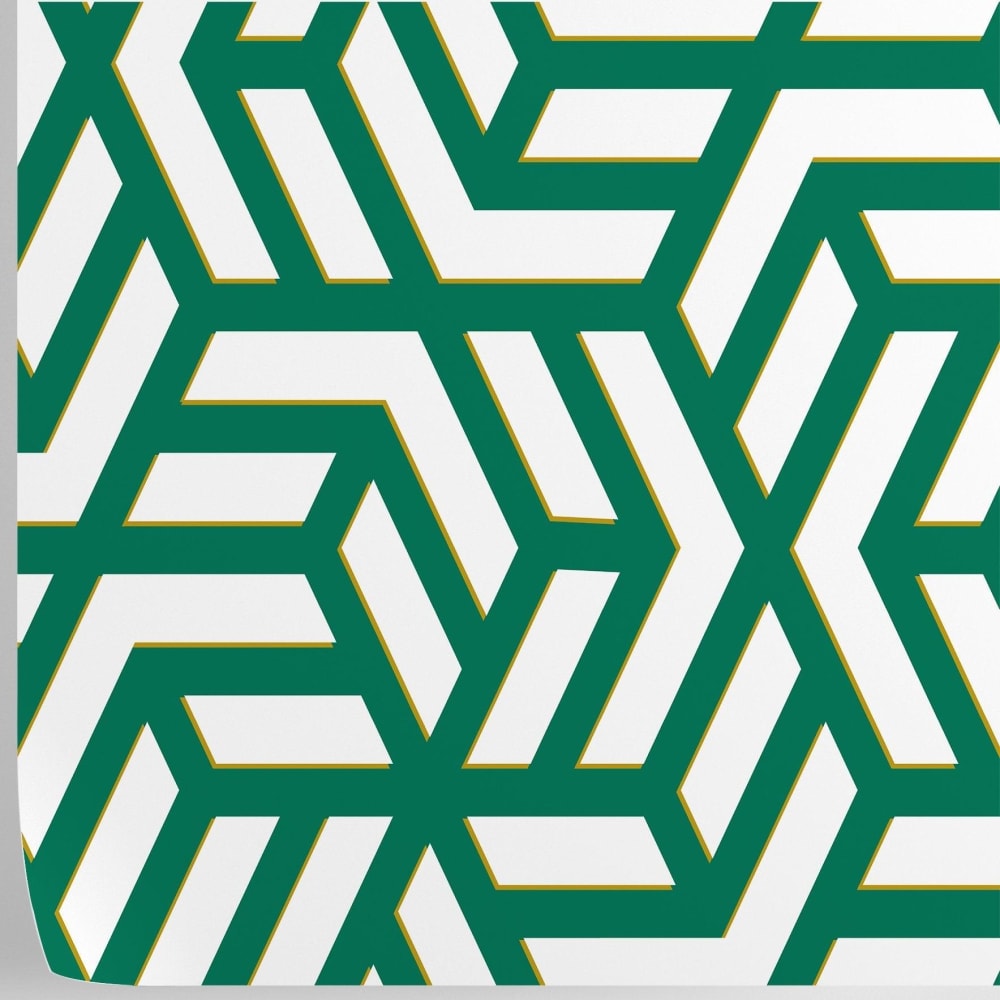 Papier Peint Géométrique, papier véritable, 200x280cm, 8 feuilles — vue 4