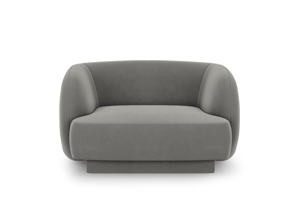 fauteuils en tissu velours