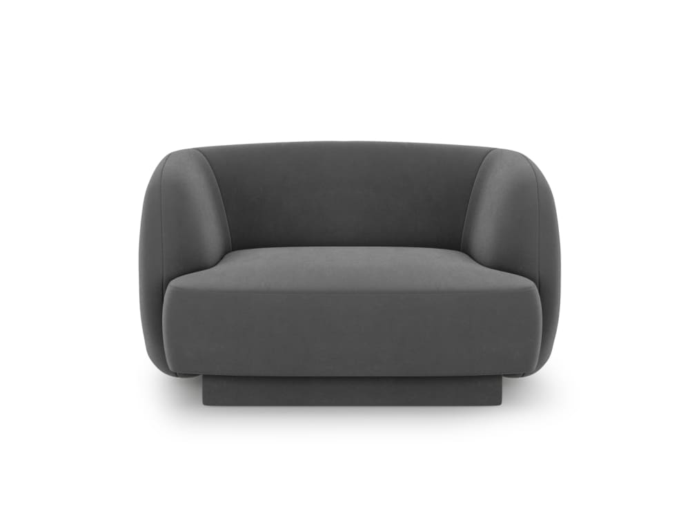 fauteuils en tissu velours