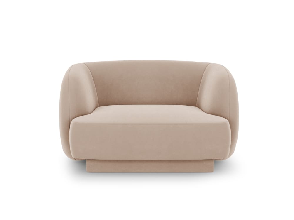 fauteuils en tissu velours