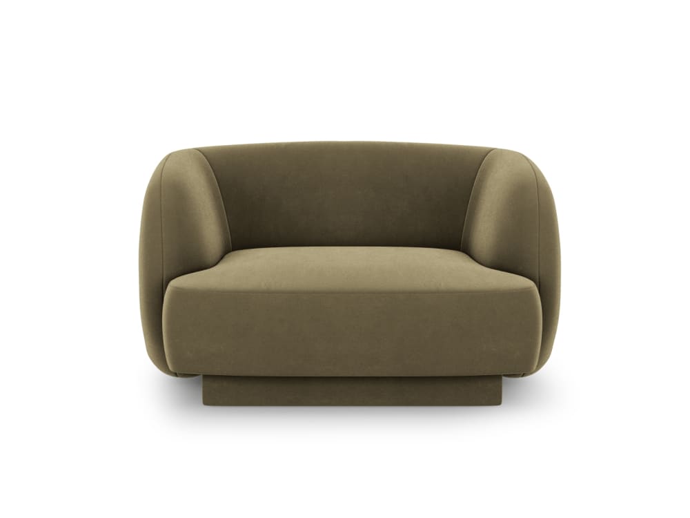 fauteuils en tissu velours