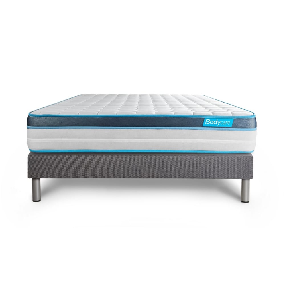 Ensemble 180x200 mémoire de forme - sommier kit - Maisons du Monde
