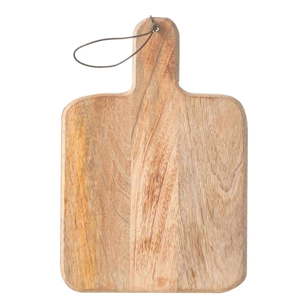 Mica Decorations Servierbrett Duko Braun Mangoholz H1xB25xL35cm style landhaus Braun