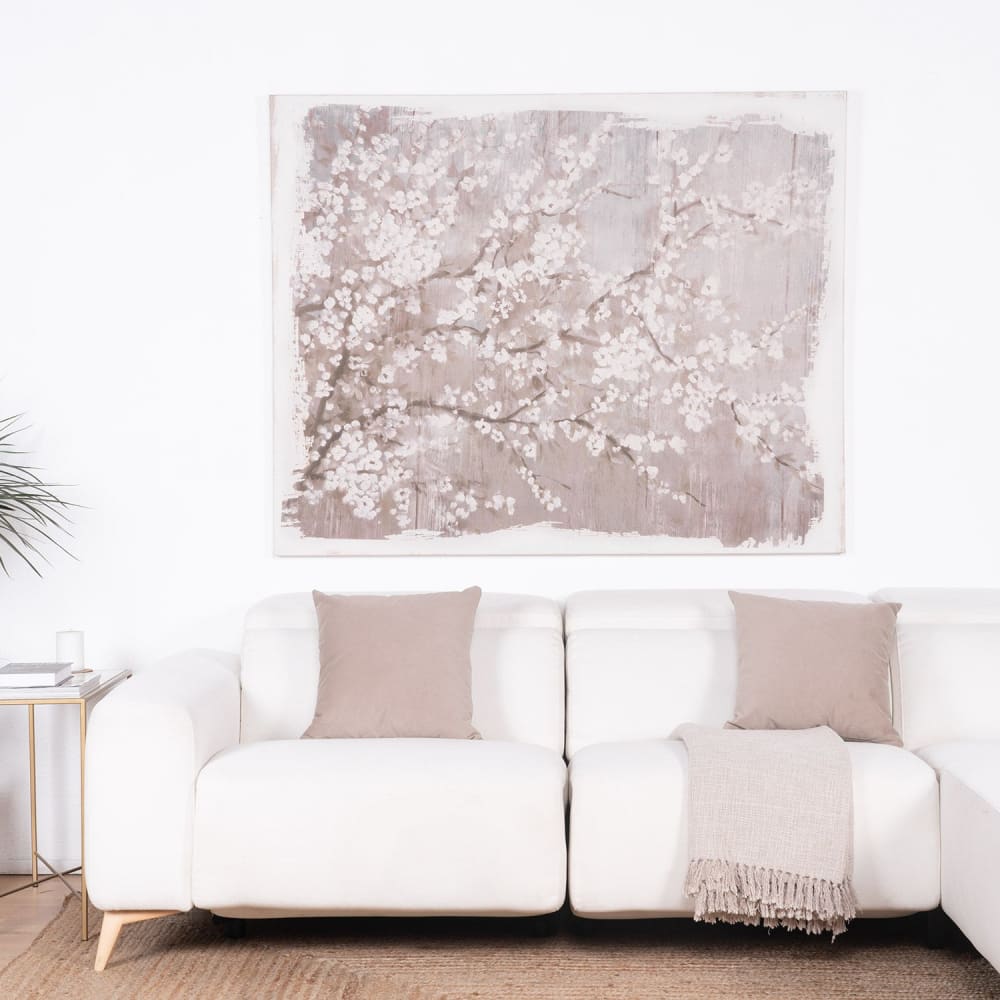Amandier lienzo lienzo 152x4x122cm. - Maisons du Monde