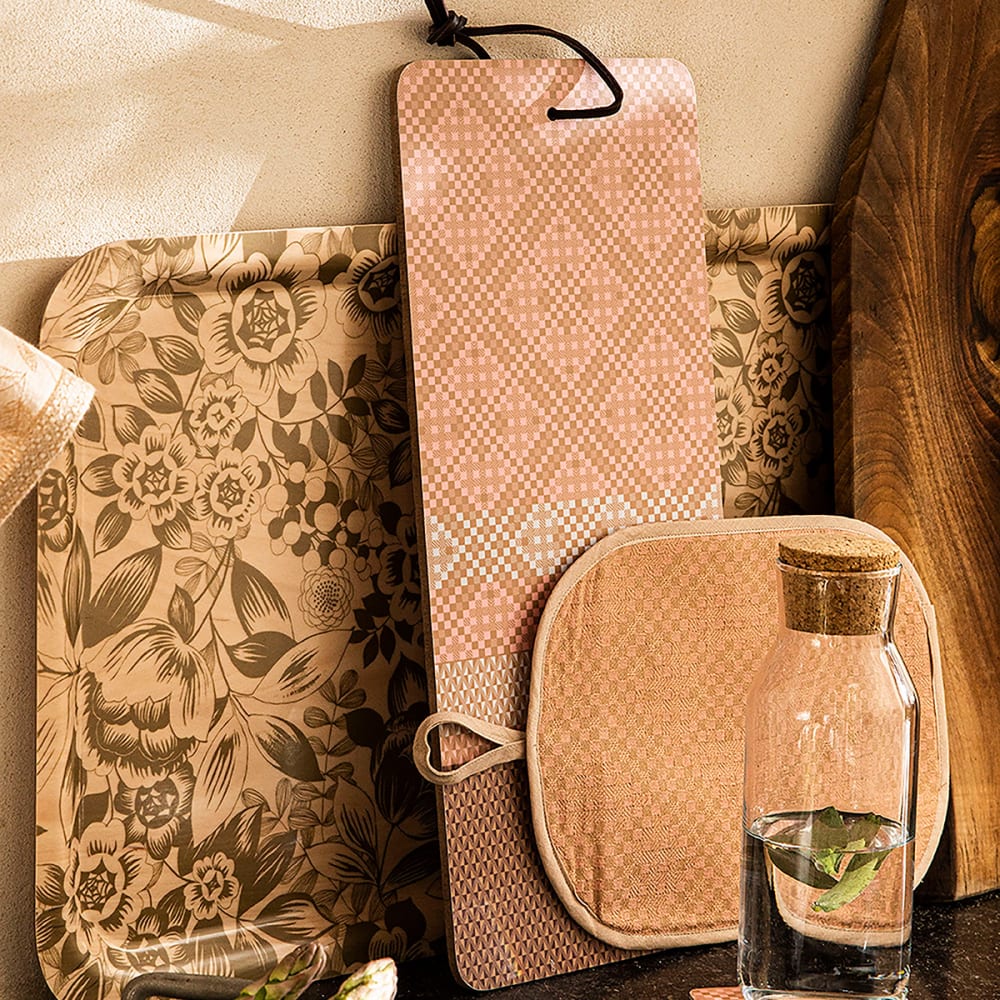 Planche à découper en bois terre 17 x 40 - Maisons du Monde