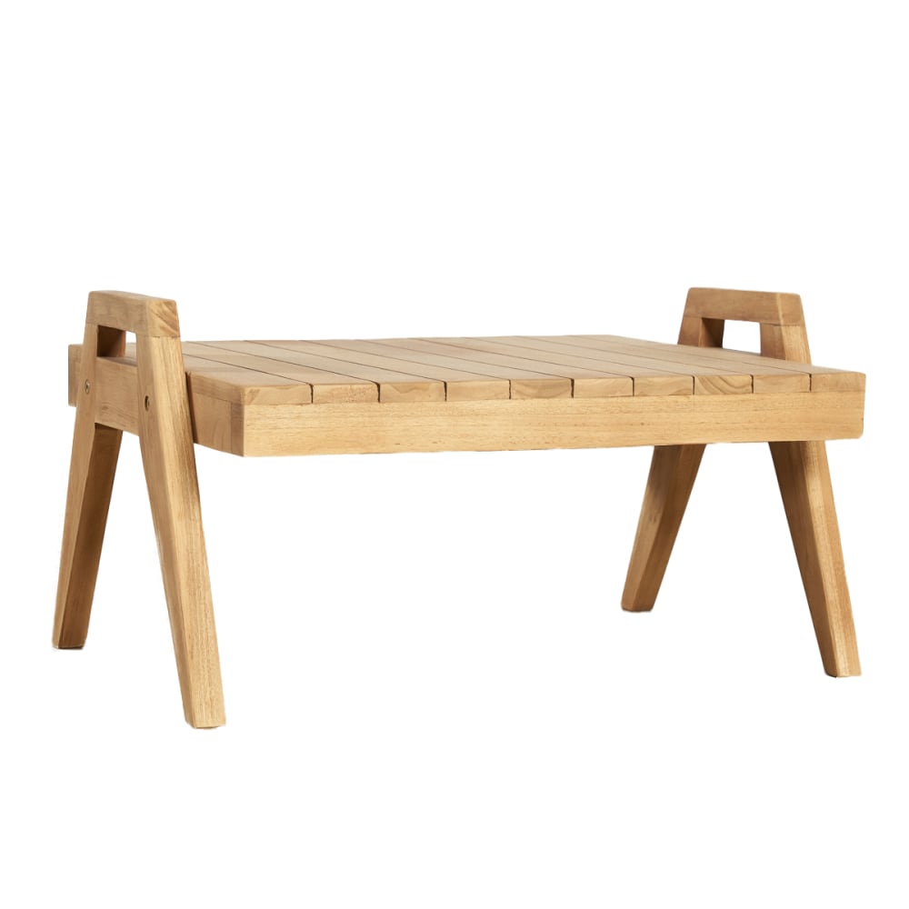 Table basse de jardin en teck massif