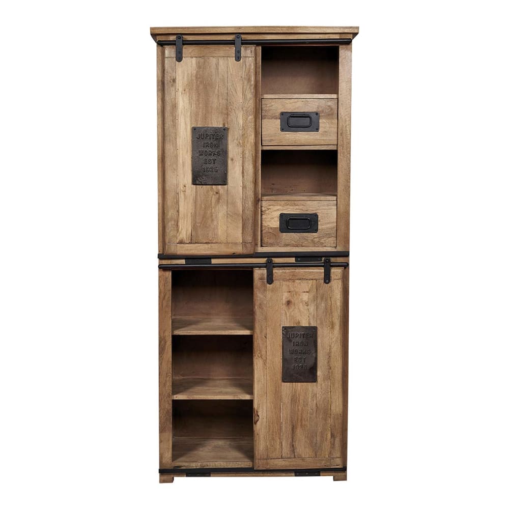 Armario gabinete vintage madera de mango