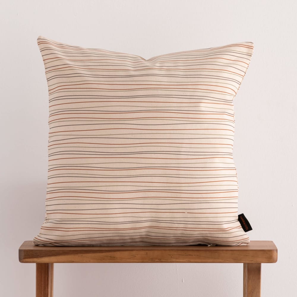 Funda de cojín de algodón multicolor 50x50 cm - Maisons du Monde
