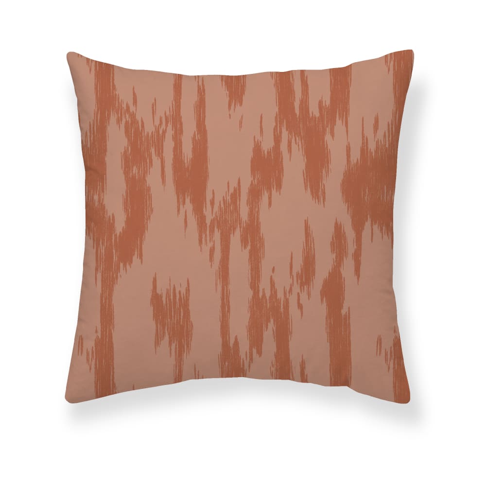 Housse de coussin en coton orange 50x50 cm